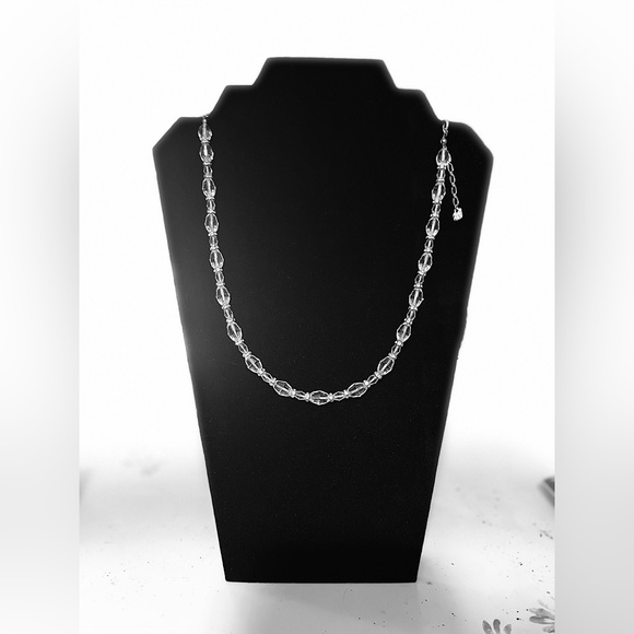 ✨ Swarovski Choker Crystal Swan Necklace w/Extender - Adjustable ✨ - Picture 3 of 13